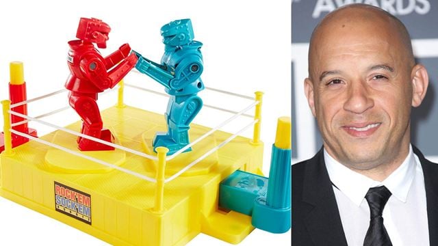 Vin Diesel dans l'adaptation du jeu de société Rock ‘Em Sock ‘Em Robots