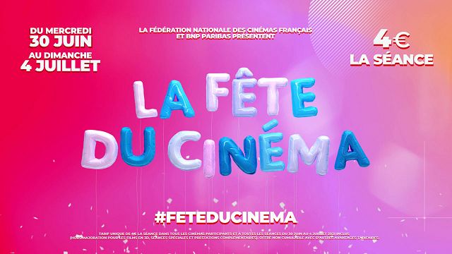 image de la news Fête du Cinéma 2021 : 4 euros la séance du 30 juin au 4 juillet