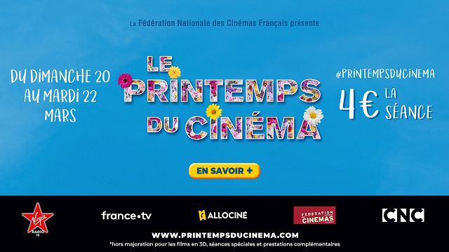 image de la news Printemps du Cinéma 2022 : tout savoir sur cet événement du 20 au 22 mars