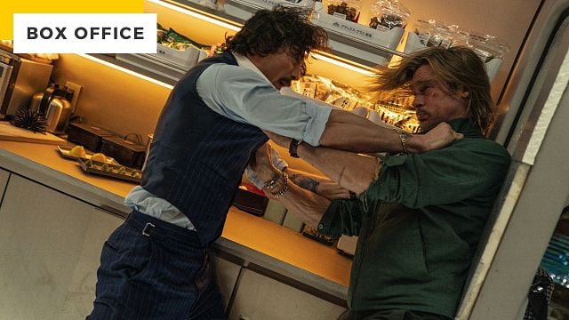 image de la news Bullet Train avec Brad Pitt : le film d'action en tête du box-office France