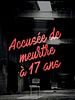 poster de Accusée de meurtre à 17 ans