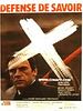 poster de Défense de savoir
