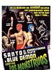 poster de Santo el enmascarado de plata y Blue Demon contra los monstruos