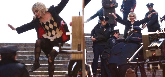 Lady Gaga sur le tournage de 