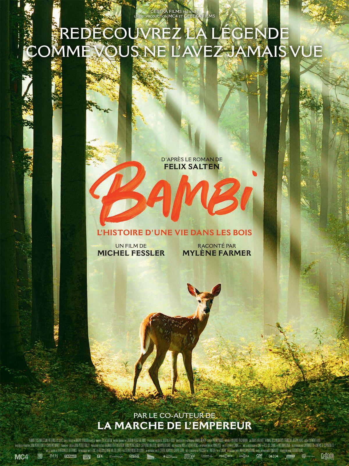 BAMBI, L'HISTOIRE D'UNE VIE DANS LES BOI