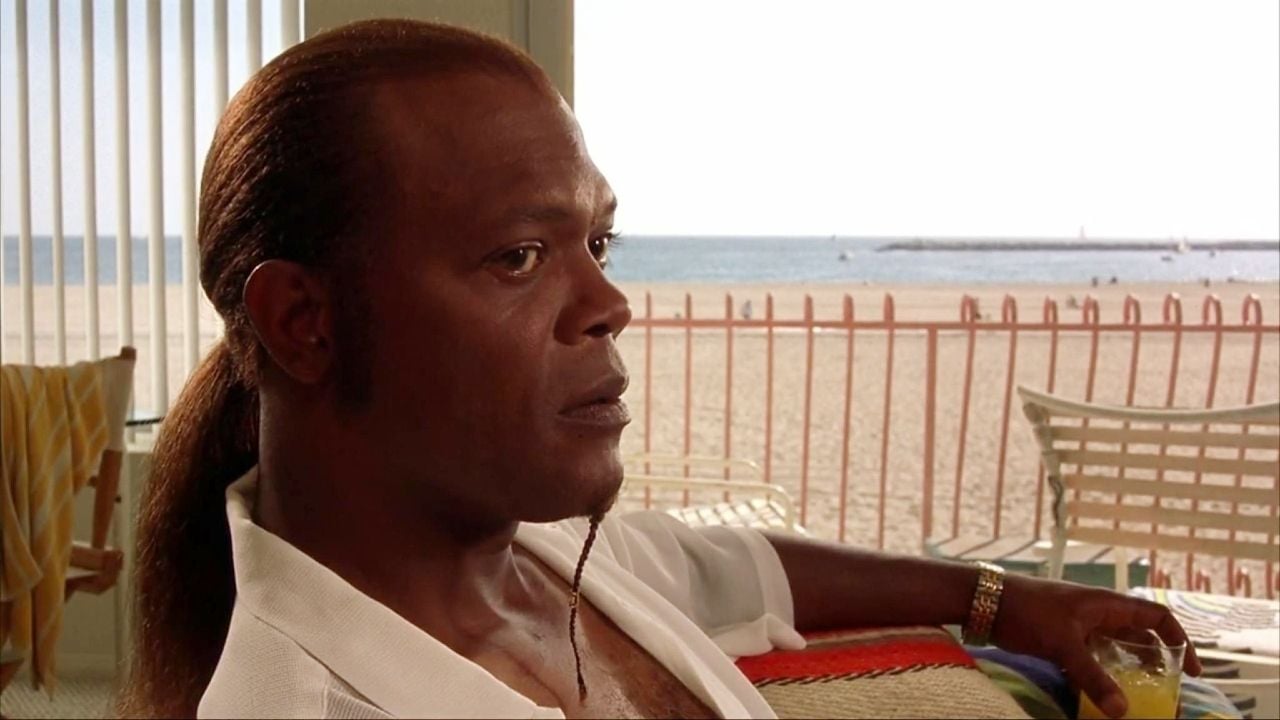 Jackie Brown: Samuel L.  Jackson’s very busy schedule on the set of Quentin Tarantino