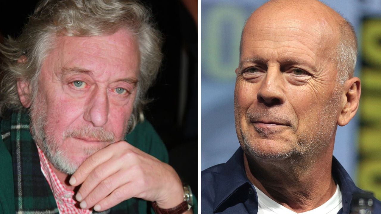Patrick Poivey et Bruce Willis