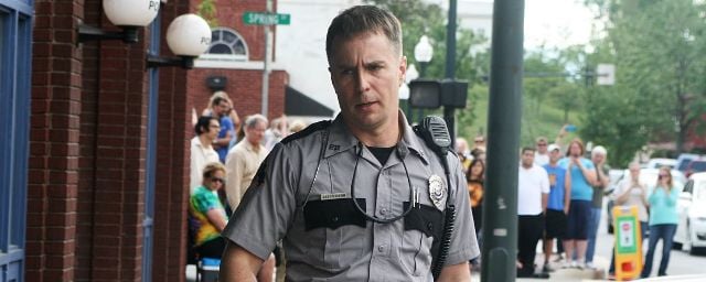 Sam Rockwell dans “3 Billboards, Les Panneaux de la vengeance” (2017)