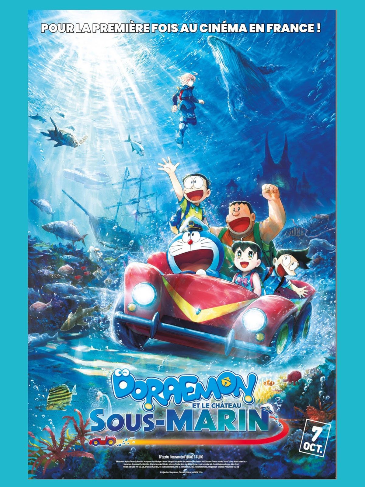 Doraemon et le Château sous-marin streaming fr