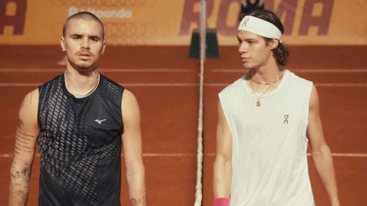 Nouvelle image Forty Love : Romeo Beckham et Paul Kirscher sont les stars d'une romance gay à la Heated Rivalry
