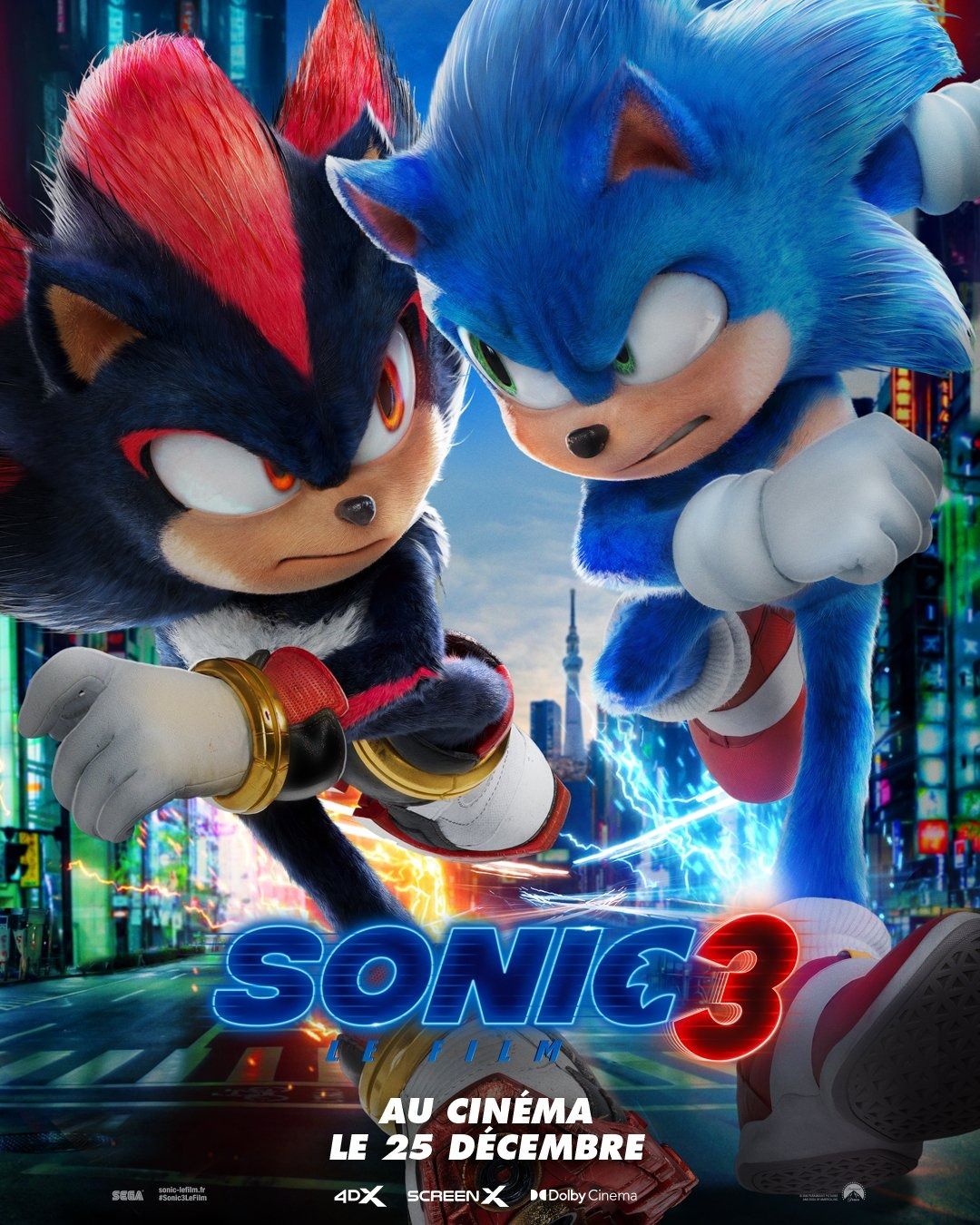Affiche du film Sonic 3 le film Photo 15 sur 56 AlloCiné
