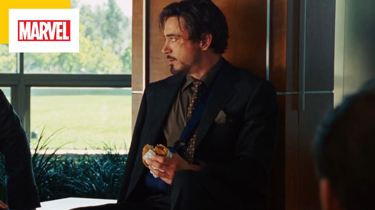 Marvel: Tony Stark eats a burger, and it’s not just product placement