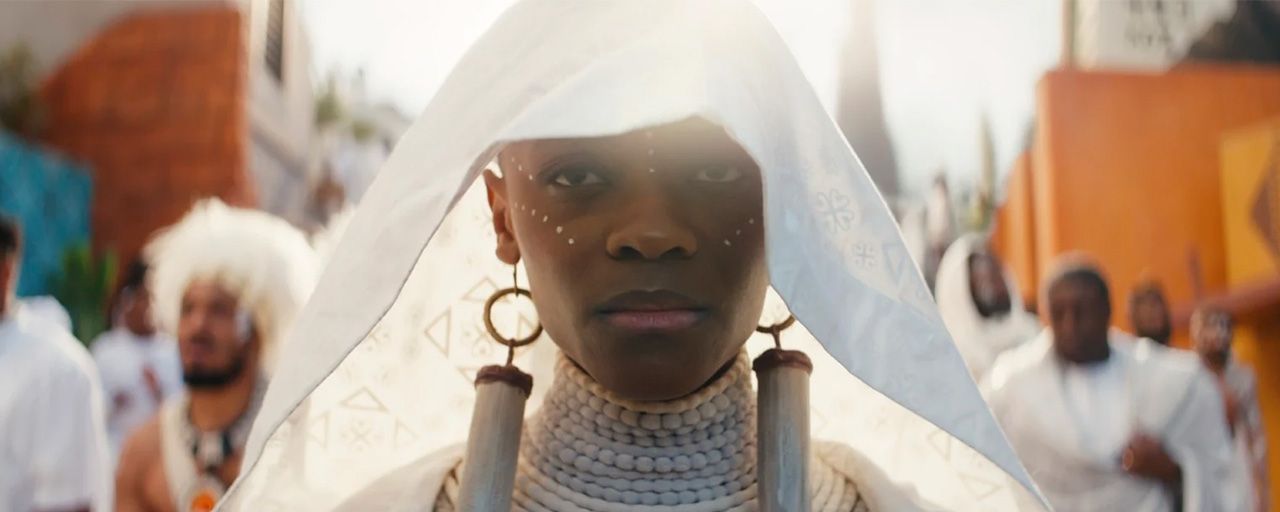 Letitia Wright dans Black Panther 2