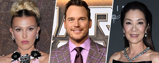 Millie Bobby Brown, Chris Pratt, Michelle Yeoh