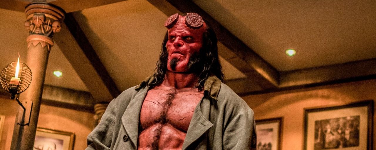 David Harbour en Hellboy