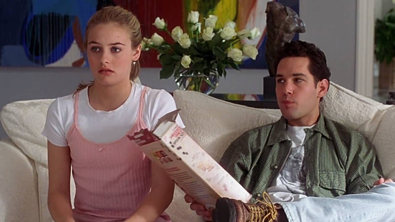 Alicia Silverstone and Paul Rudd