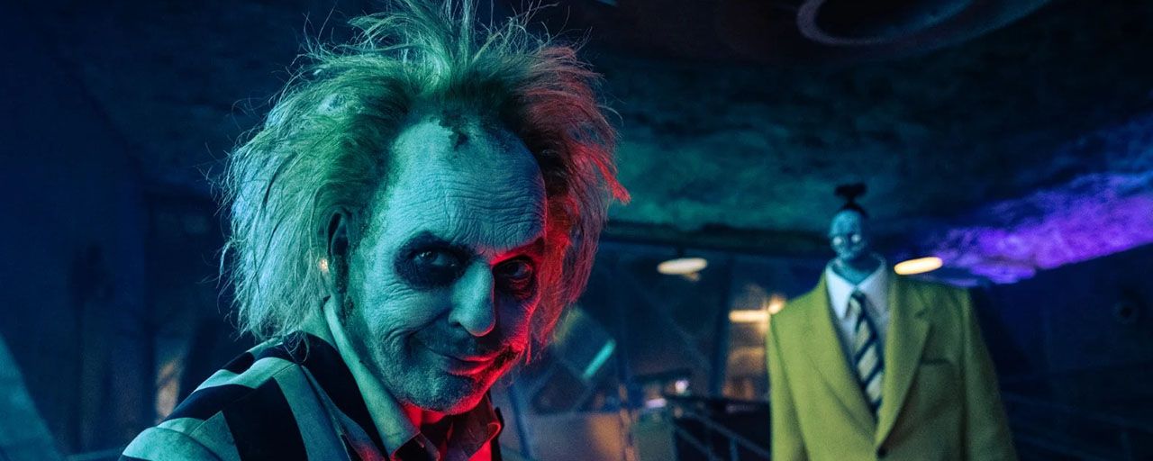 Michael Keaton dans Beetlejuice 2