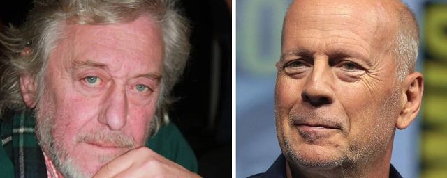 Patrick Poivey et Bruce Willis