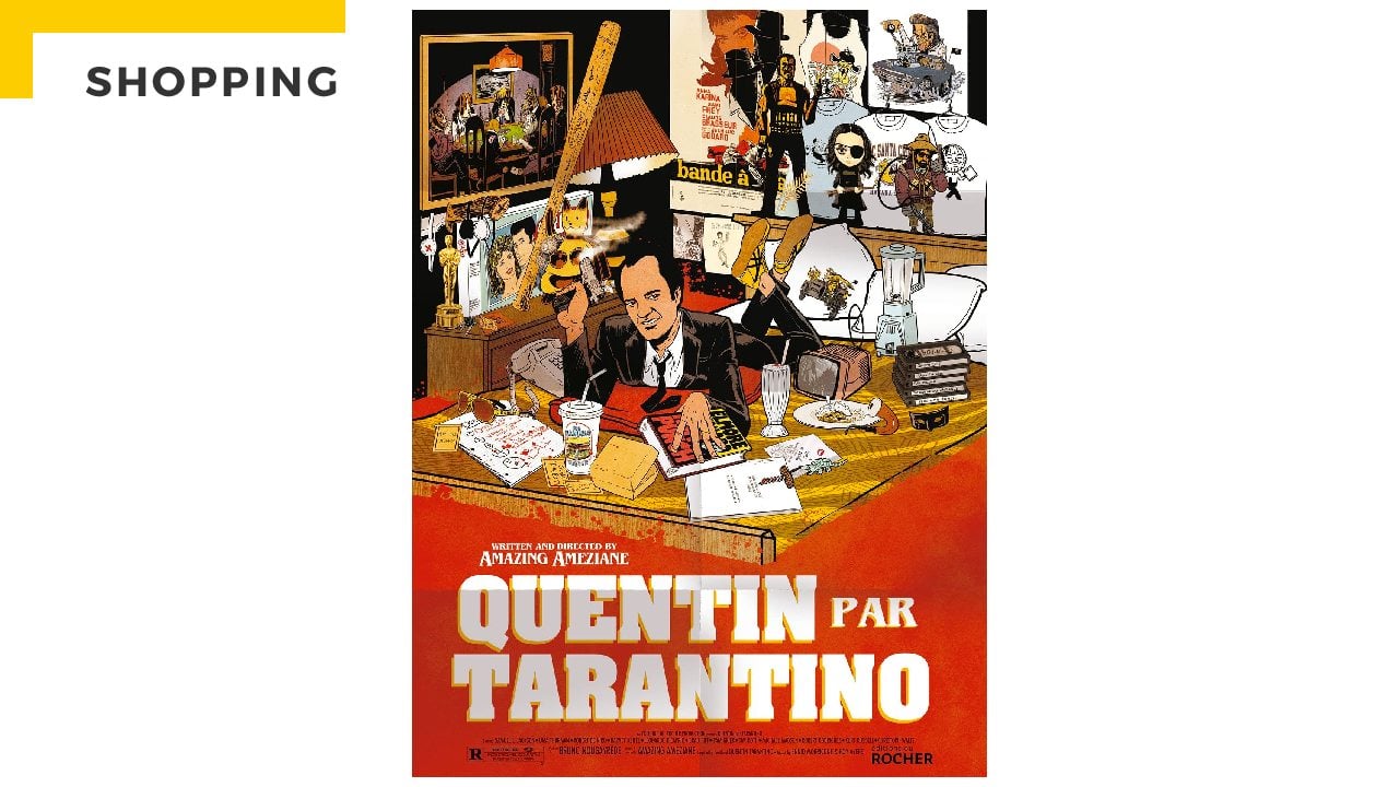 "Quentin par Tarantino" : découvrez la BD sur la vie et l'art du cinéaste !