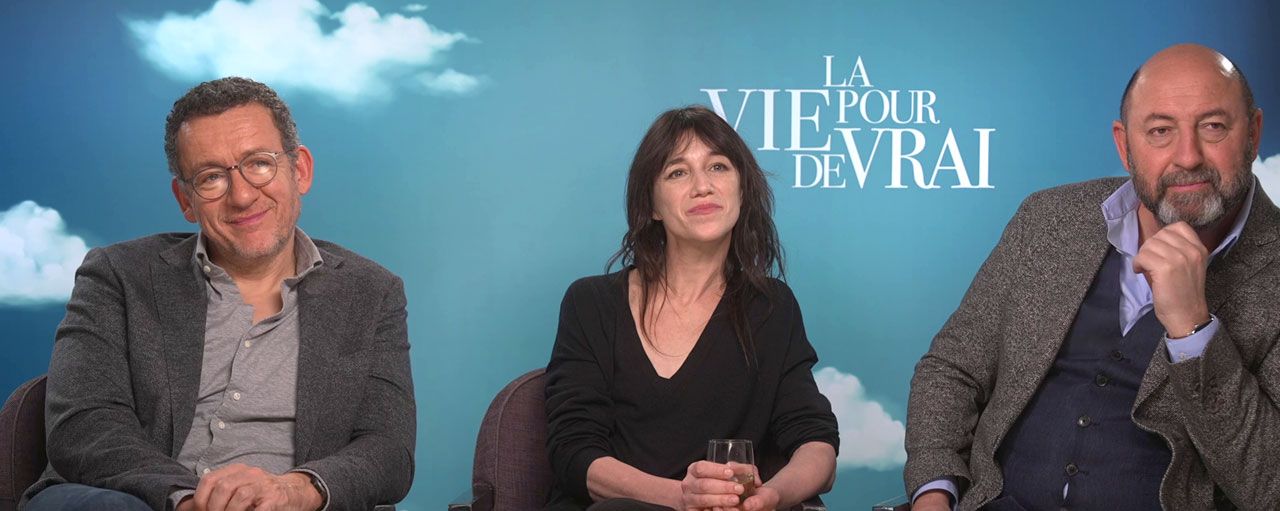 Charlotte Gainsbourg, Kad Merad et Dany Boon