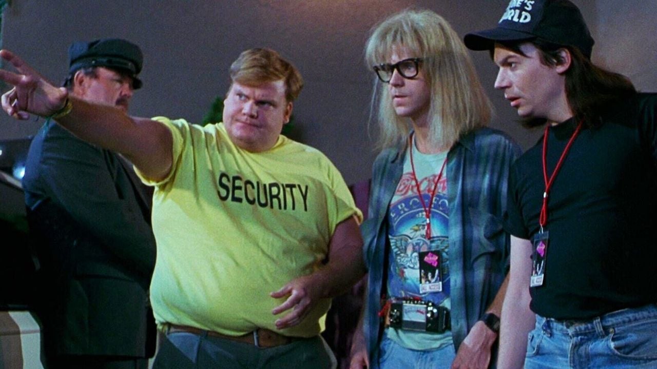 Chris Farley in the world of Wayne