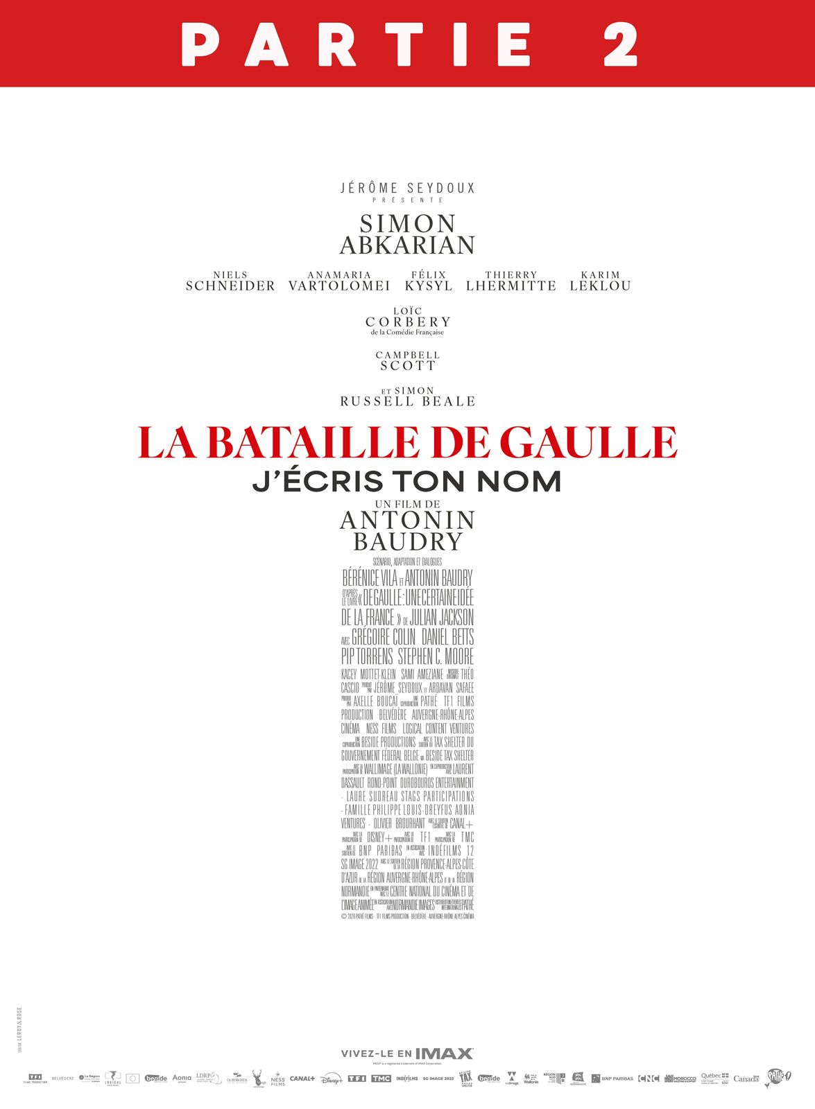 La Bataille de Gaulle - Partie 2 : J’écris ton nom streaming gratuit