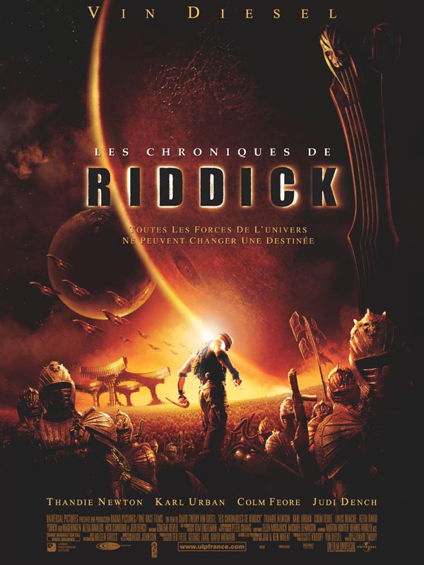 Les Chroniques de Riddick en DVD : Les Chroniques de Riddick - HD DVD -  AlloCiné