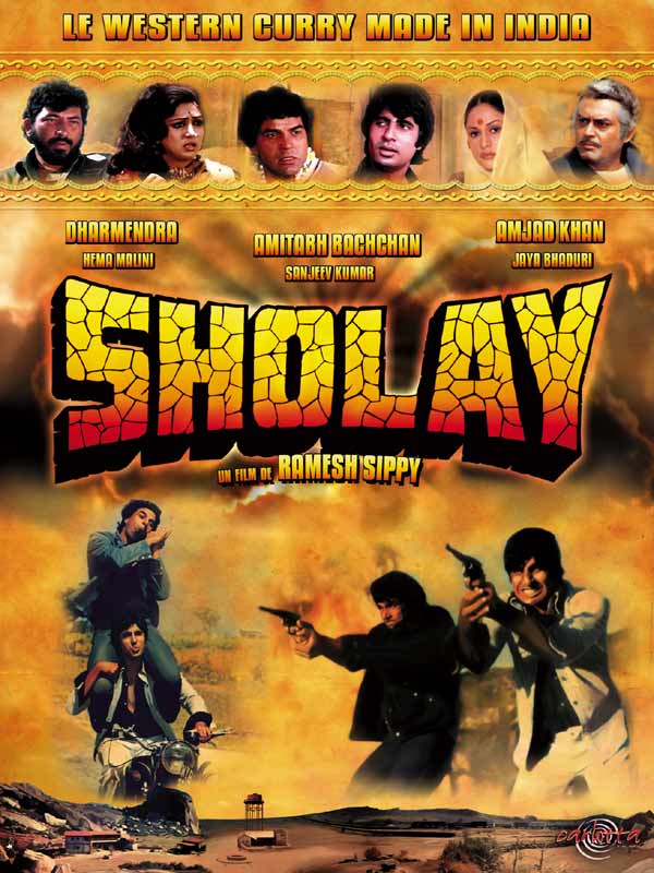 affiche du film Sholay