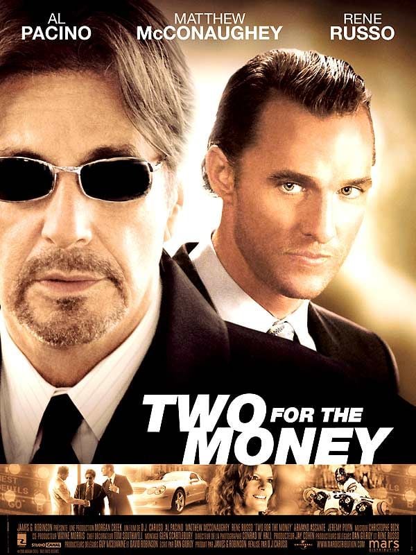 Two for the Money streaming fr
