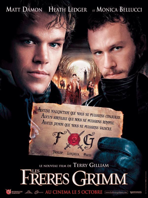 Les Frères Grimm streaming vf gratuit