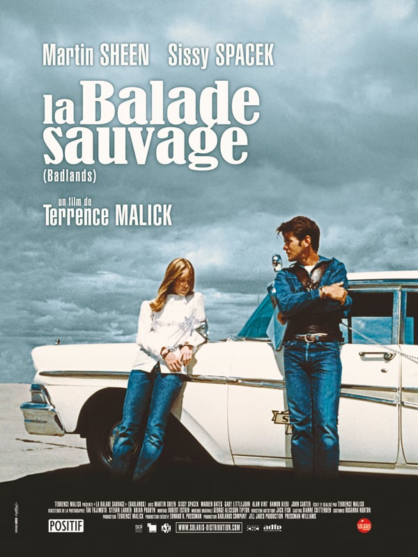 La Balade sauvage, Terrence Malick (1973) - Cinémathèque française (12e)