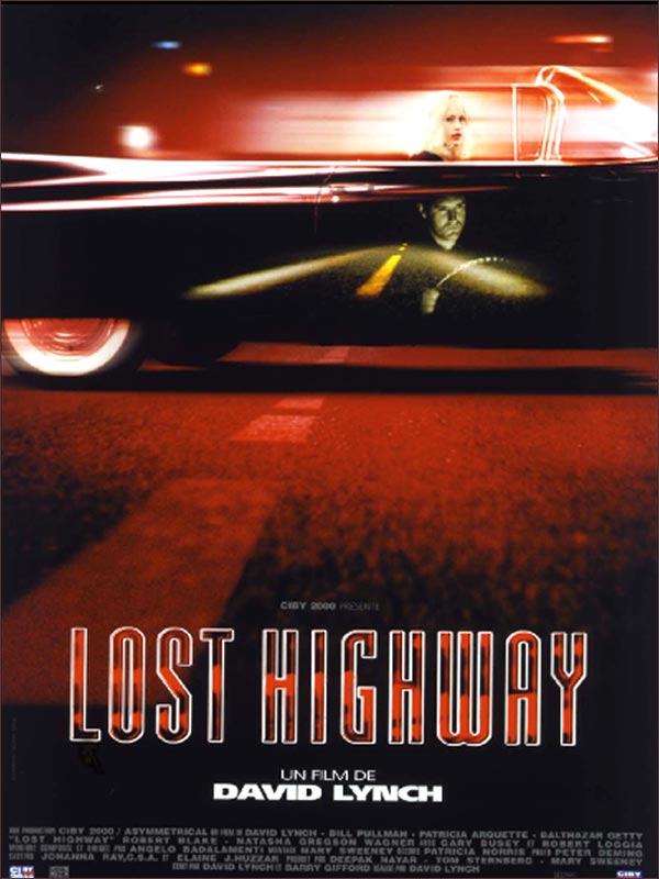 Résultat de recherche d'images pour "Lost Highway affiche"