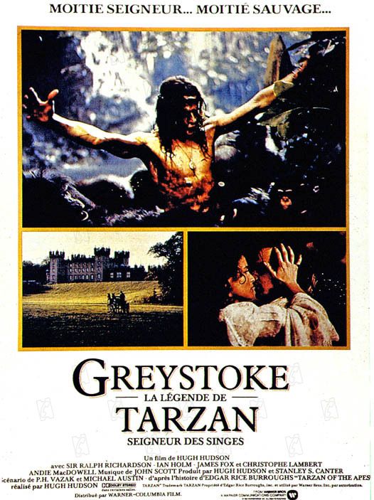 Greystoke, la légende de Tarzan streaming vf gratuit
