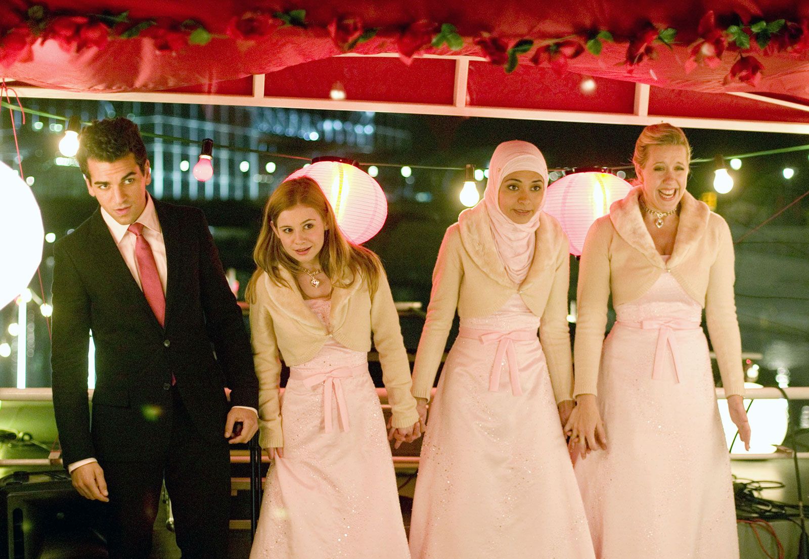 Photo de Elyas M'Barek Photo Pegah Ferydoni, Elyas M'Barek, Anna Stieblich, Josefine Preuß