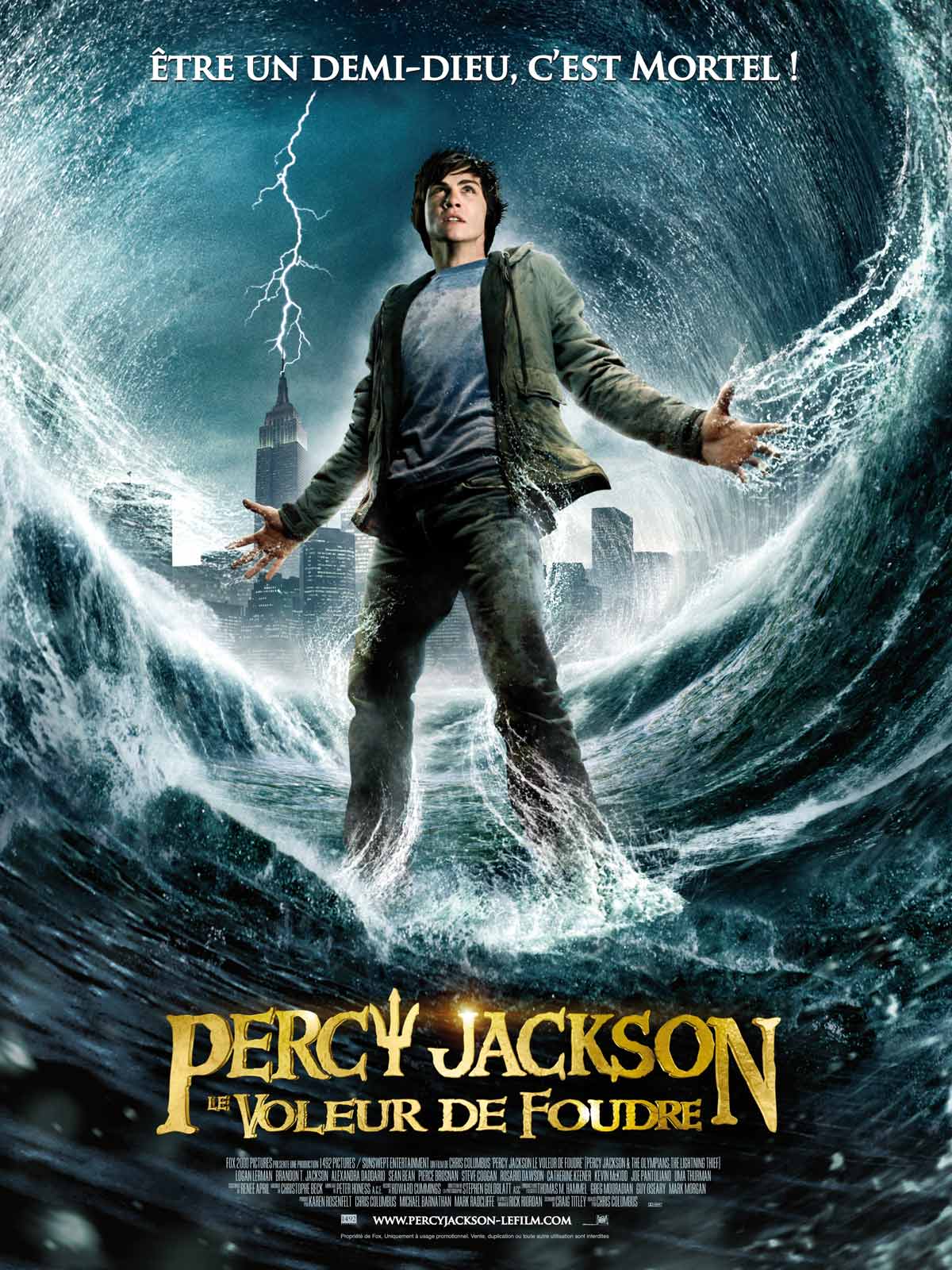 Percy Jackson : le voleur de foudre streaming fr