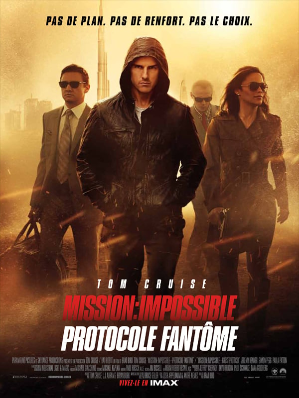 Mission : Impossible - Protocole fantôme streaming