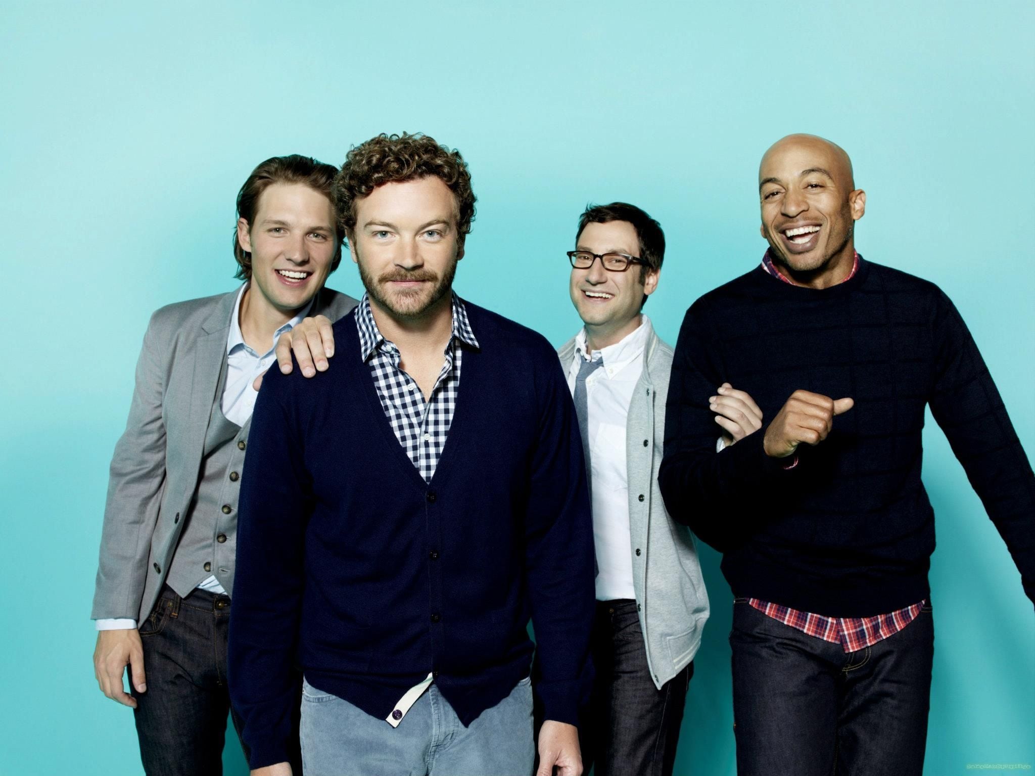 Men At Work : Photo Michael Cassidy, James Lesure, Adam Busch, Danny ...