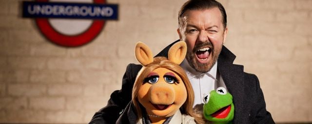 "Muppets Most Wanted" s'affiche avec Ricky Gervais et un double de