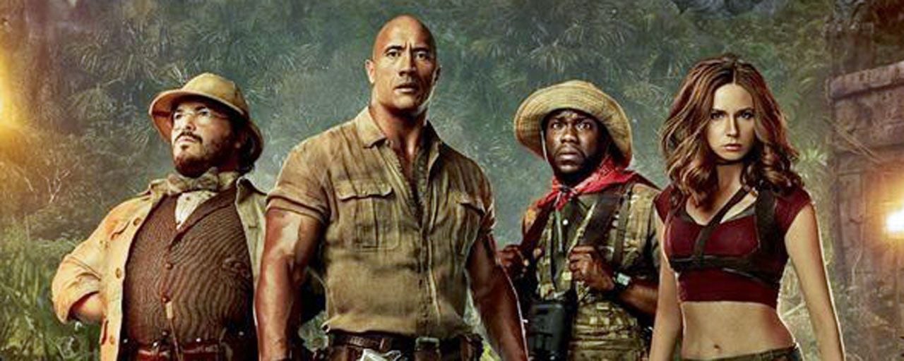 Jumanji 1 A Partir De Quel Age Jumanji : quatre affiches pour les héros du film d’aventure - AlloCiné