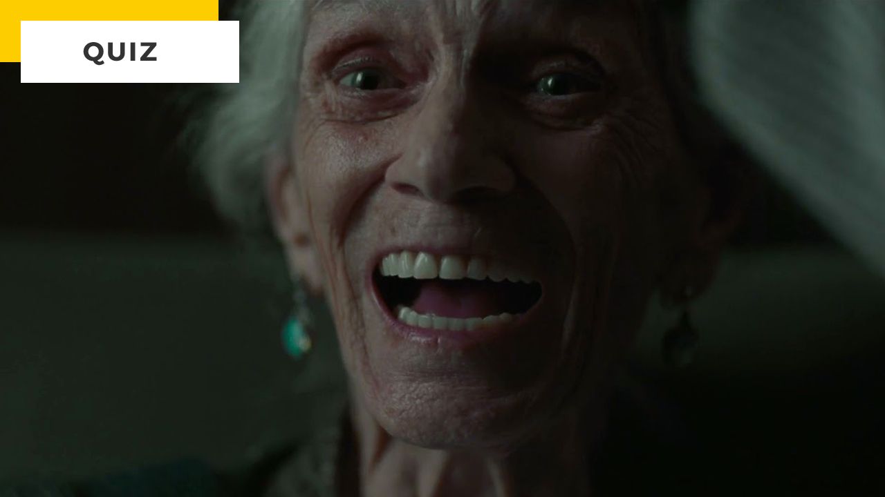 Quiz of old cowardly people in the cinema: if you answer incorrectly, you will be intimidated!