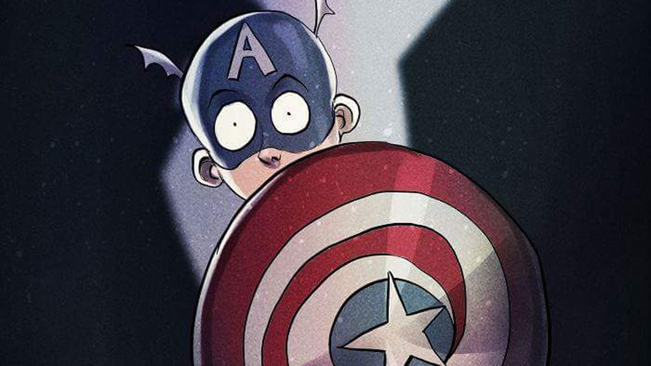 Tim Burton Avengers: What if the director painted Marvel Superheroes?