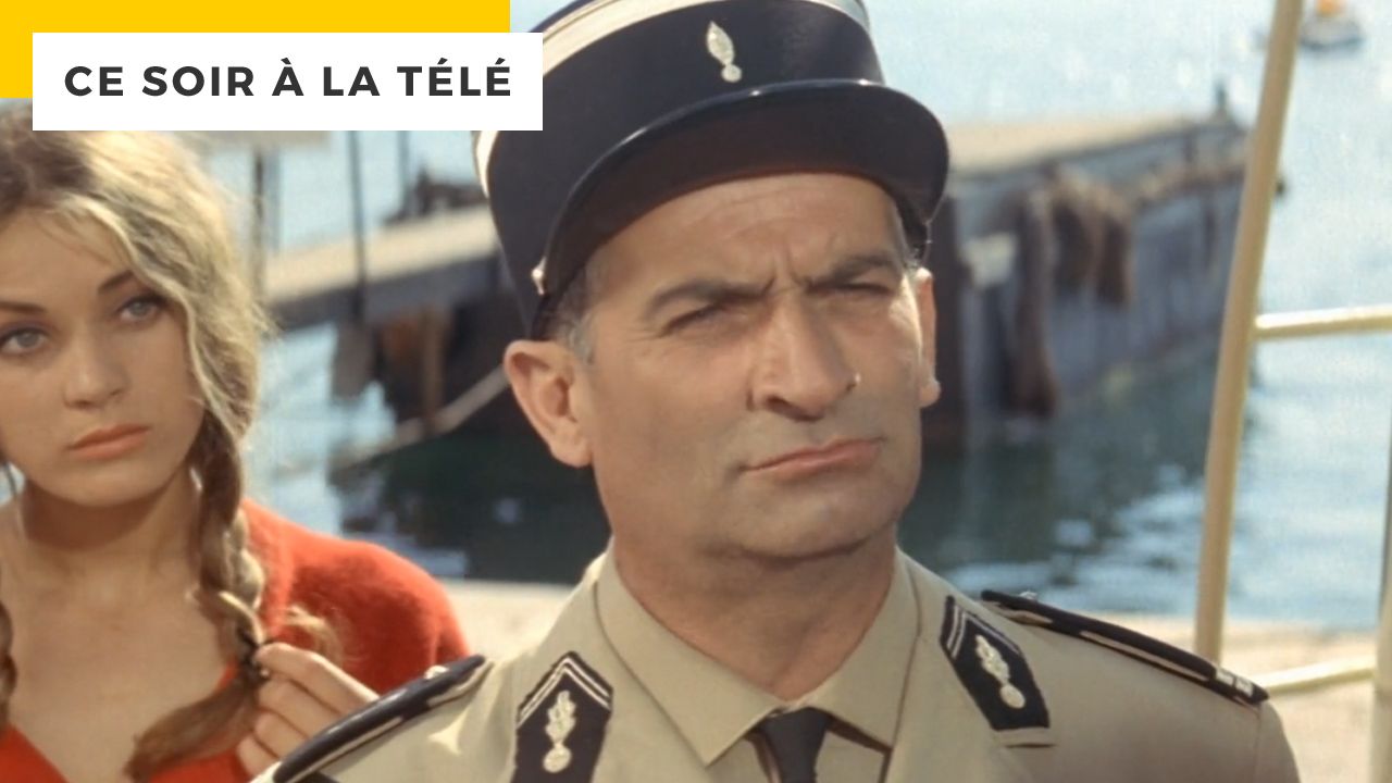 Gendarme with de Funes: why the beginning in black and white?