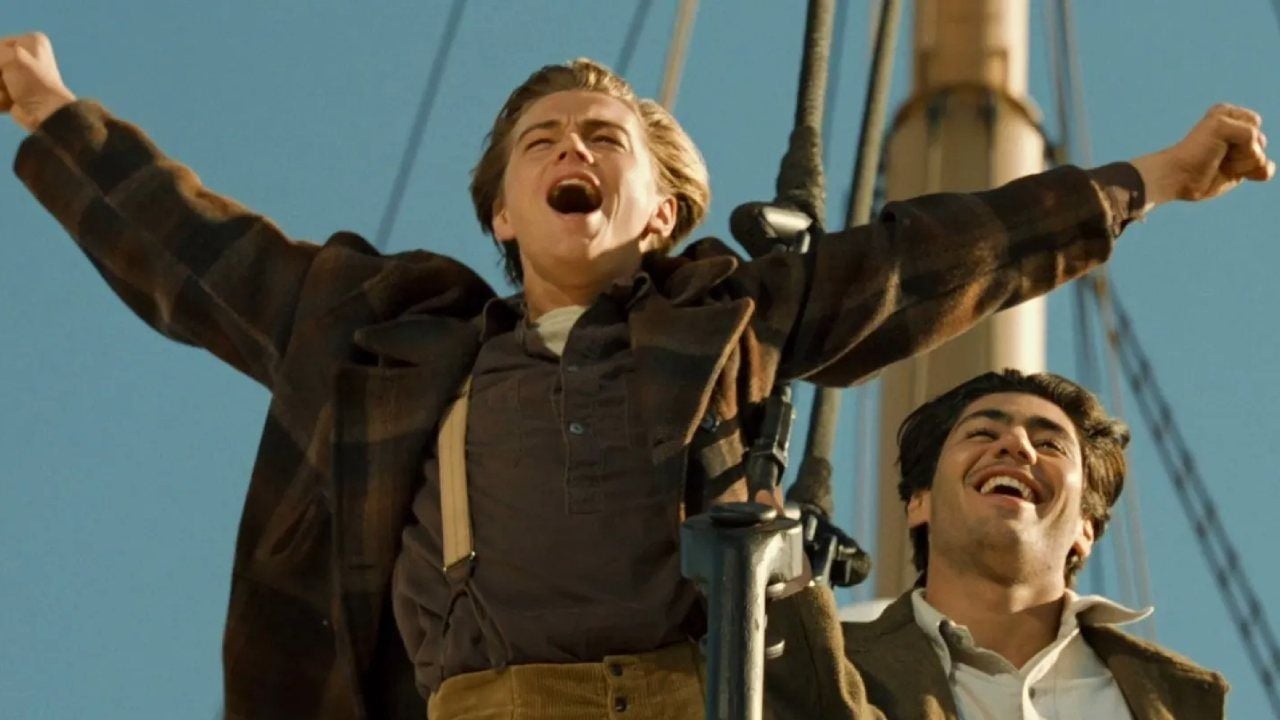 This famous and improvised replica of the Titanic did not convince DiCaprio