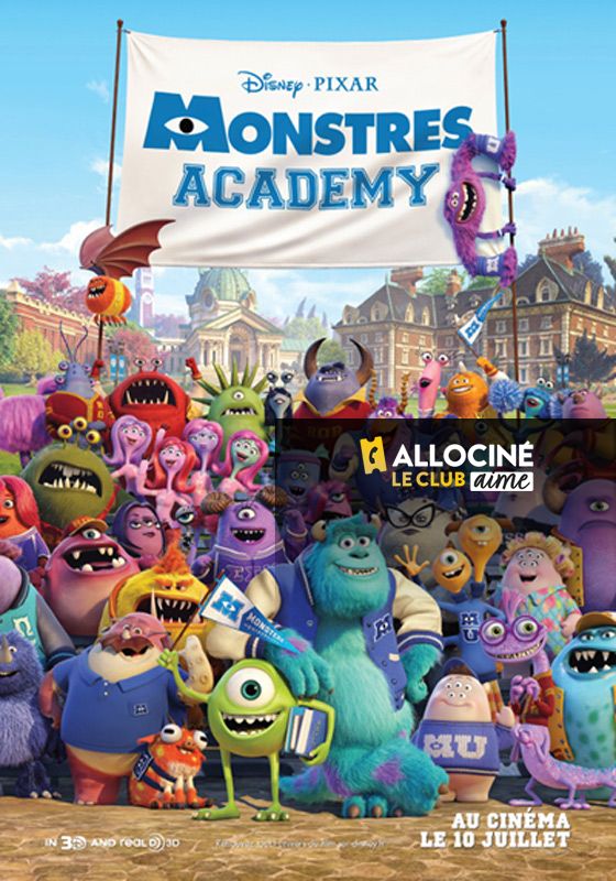Monstres Academy streaming gratuit