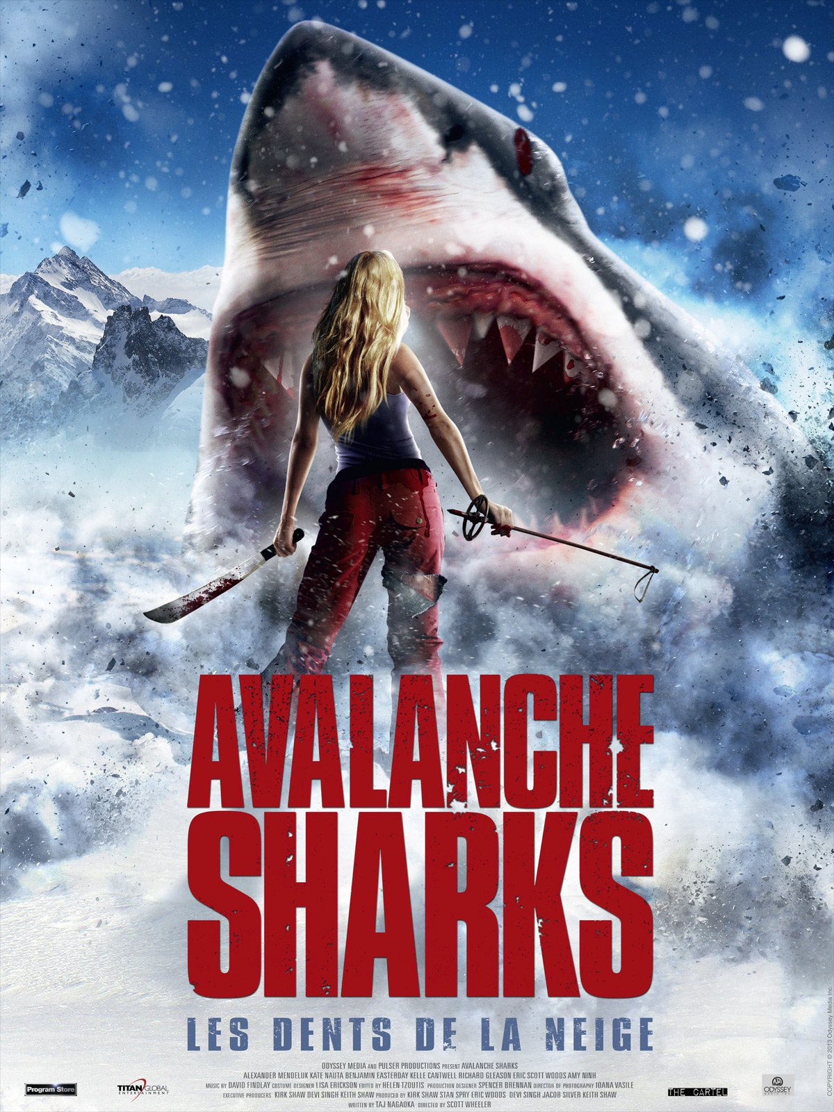 Avalanche Sharks - les dents de la neige streaming