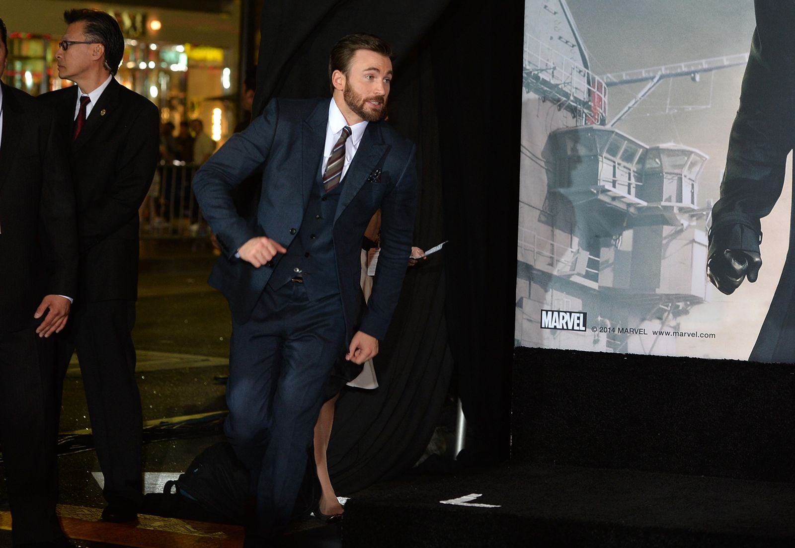 Photo de Chris Evans - Captain America, le soldat de l'hiver : Photo ...