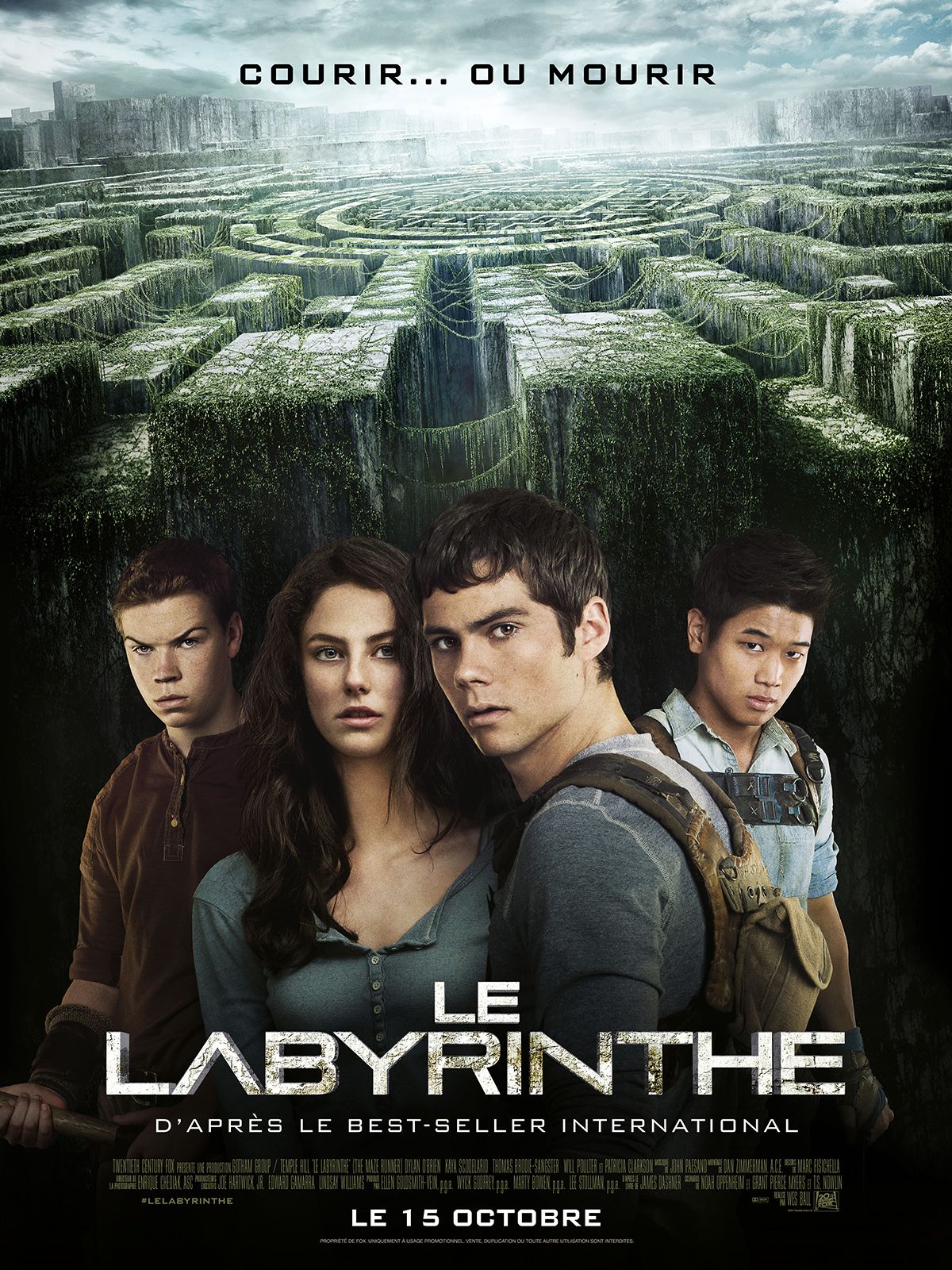 Le Labyrinthe sur TFX : le premier film de la trilogie - Bulles