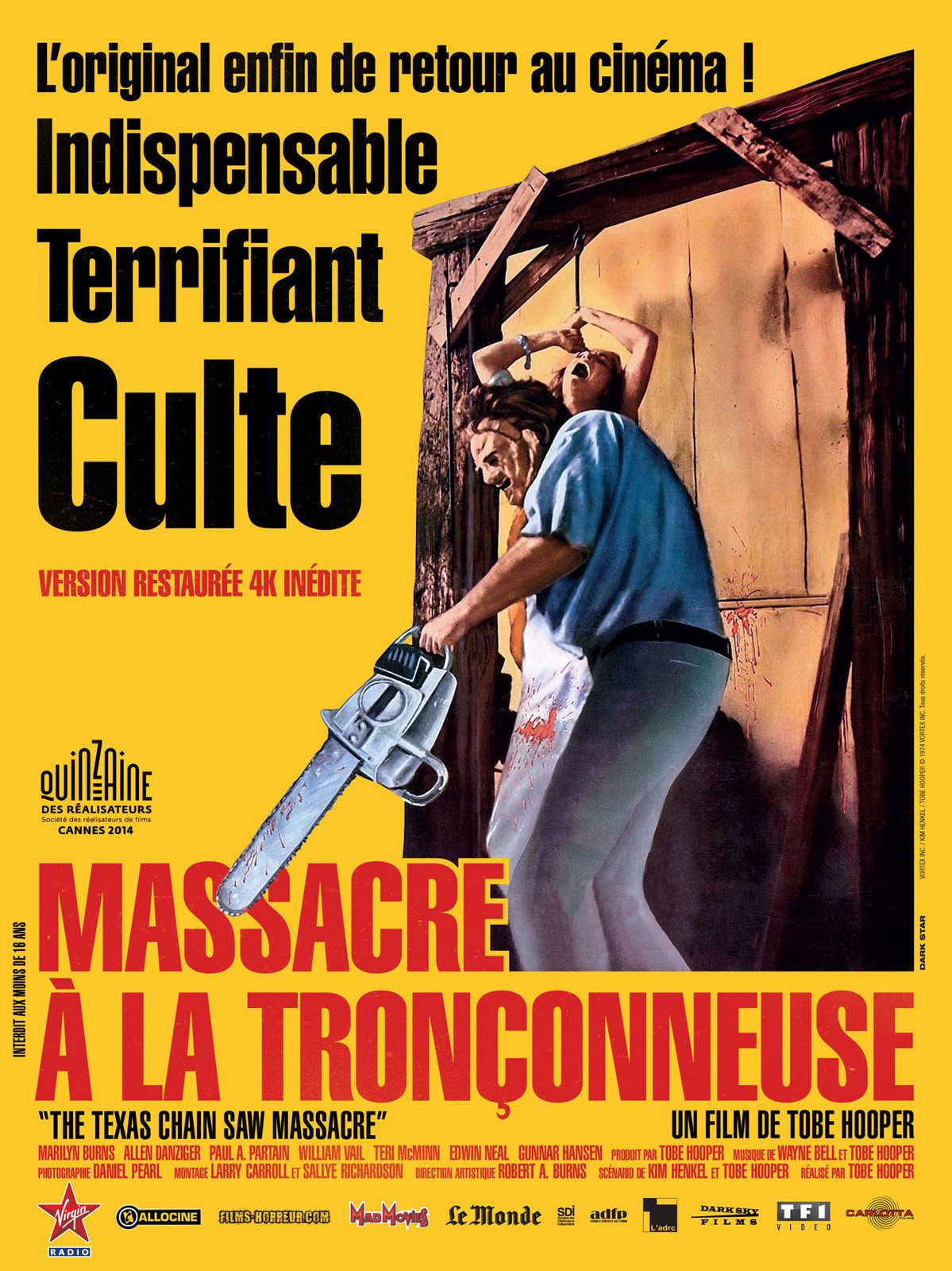 Sweatshirt Texas Chainsaw Massacre 2022 - Horror Revolution - Design Film, Coupe Classique