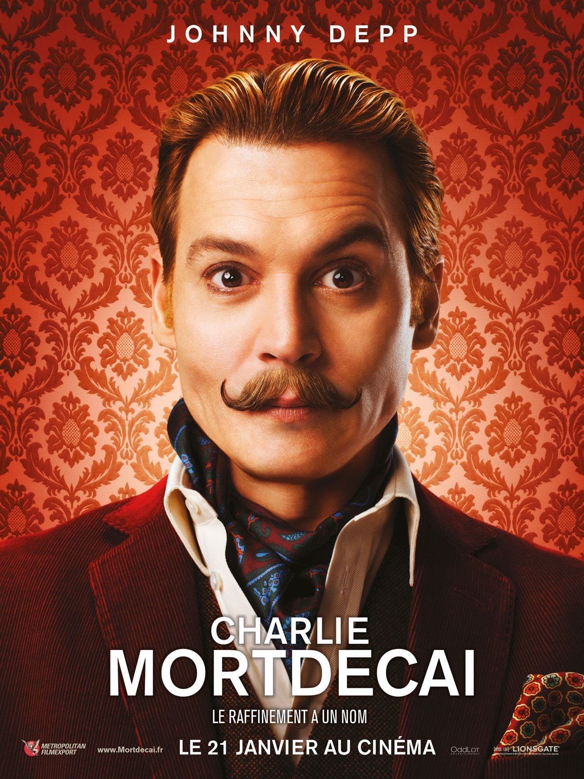 Charlie Mortdecai streaming gratuit