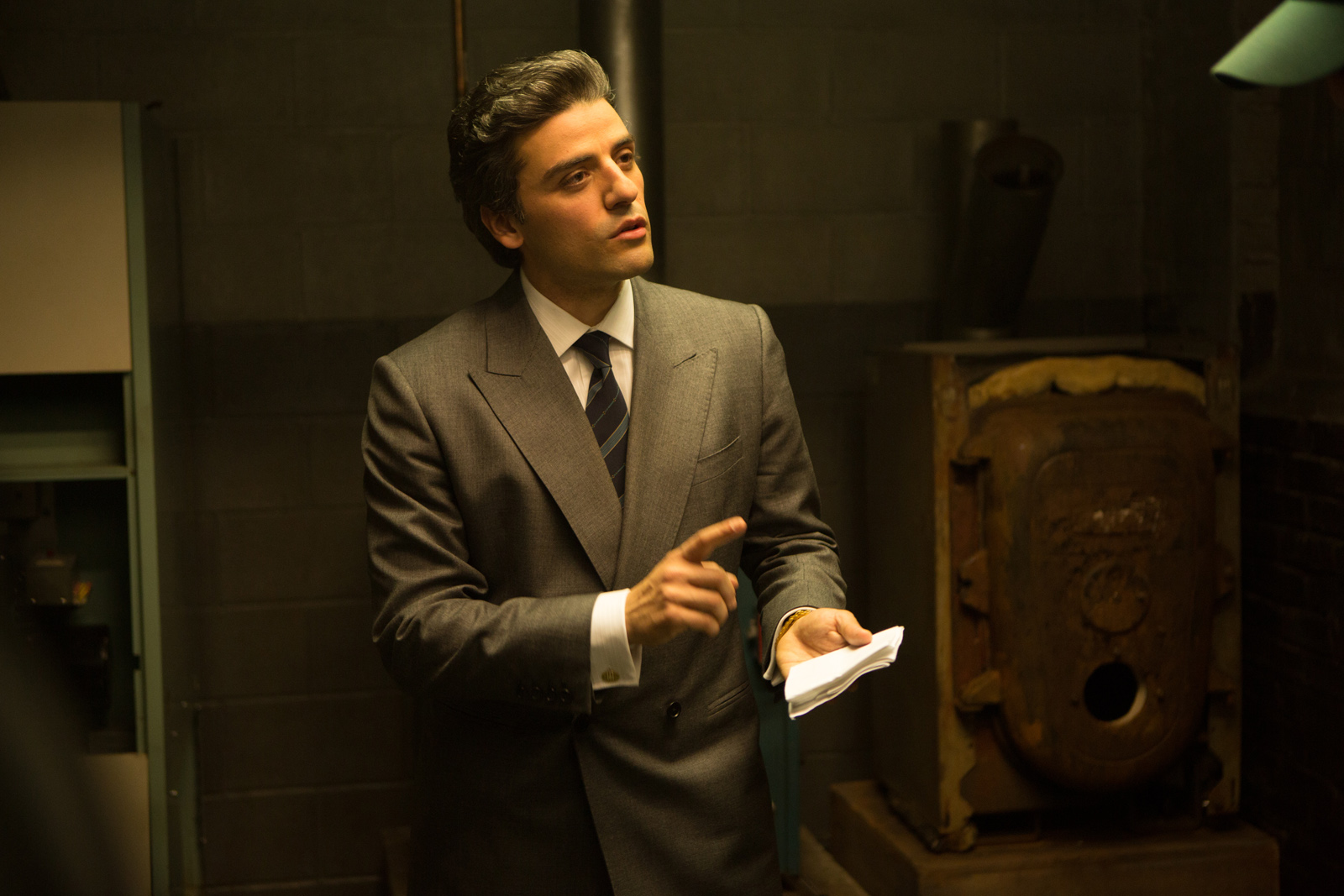 Oscar Isaac's Blue Hair in "A Most Violent Year" - wide 6